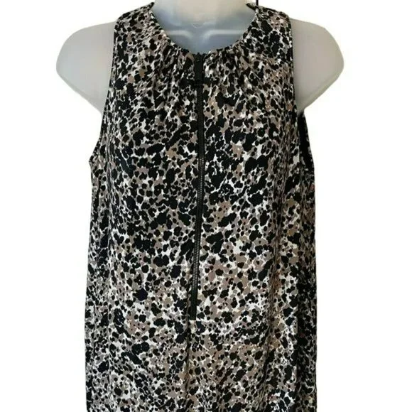 NWT Burberry Ladies Zip Front Sily Soft Tank Top Retail $695 - Picture 1 of 11